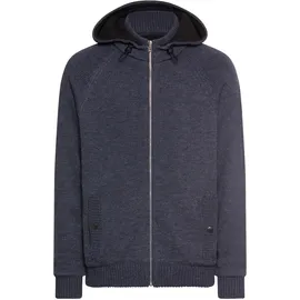 Bruno Banani Kapuzenstrickjacke Blau 3XL