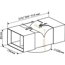 PKM AT150-4 UNI Umluftweiche