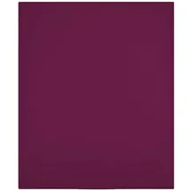 vidaXL Spannbettlaken Jersey 160 x 200 cm Bordeauxrot