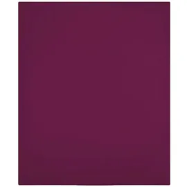 vidaXL Spannbettlaken Jersey 160 x 200 cm Bordeauxrot