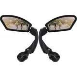 luxuskollektion Fahrradspiegel Rückspiegel Edelstahl Generation 2.0 – Paar (2 Stück)