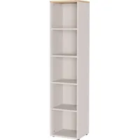 Germania Lissabon Aktenregal 45 cm x 40 cm x 197 cm grau