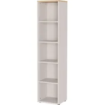 Germania Lissabon Aktenregal 45 cm x 40 cm x 197 cm grau