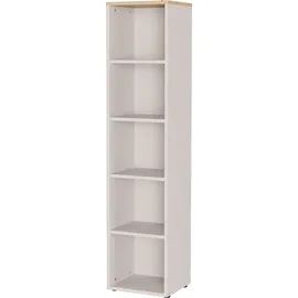 Germania Lissabon Aktenregal 45 cm x 40 cm x 197 cm grau