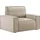 OTTO home Sheerwood Samtvelours 120 x 85 x 86 cm cream
