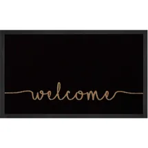 HANSE HOME 103796-45X75 Teppich Drinnen Bodenmatte Rechteck Polyamid schwarz