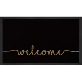 HANSE HOME 103796-45X75 Teppich Drinnen Bodenmatte Rechteck Polyamid schwarz