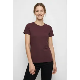 Boss ORANGE T-Shirt Esogo Premium Damenmode mit Logo braun XS (34)