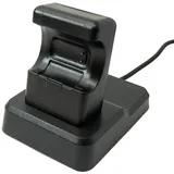 system-s USB 2.0 Kabel 120 cm Ladestation für Fitbit Charge 4 Smartwatch in Schwarz