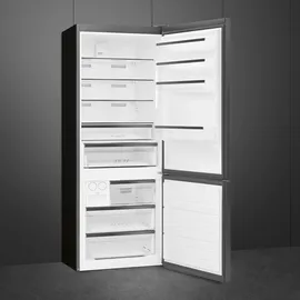 Smeg FC48KDND Kühl-Gefrierkombination (481 l, 1750 mm hoch, Silber)