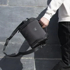 Milan Kühltasche für Lebensmittel, großes Fassungsvermögen, 5 l, Serie Shadow, Schwarz