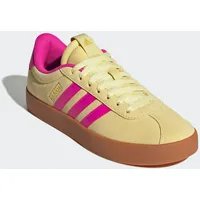 adidas VL Court 3.0 Powder Yellow / Shock Pink / Gold Metallic 41 1/3