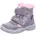 Klettstiefel Grau/Rosa 26