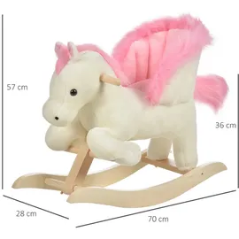 Homcom Schaukelpferd mit Tiergeräusche