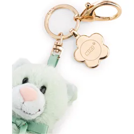 NICI "Classic Bear, Katze Felli, mint, 13 cm", grün Plüschfiguren, KinderB:8cm H:13cm L:7cm, Plüsch, Polyester, mit Charm, B:8cm H:13cm L:7cm