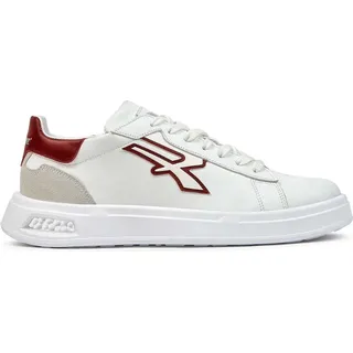 Urban Halbschuhe aus weißem Leder mit perforierter Spitze, rutschfester Polyurethan-Sohle und Infinergy-Einsatz - 38 - 38