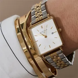 Rosefield The Boxy Edelstahl 26 mm QVSGD-Q013