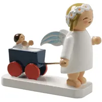 Wendt & Kühn Margeritenengel mit Puppenwagen 634/30/6