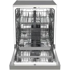 Homex DWFS601449E-S Geschirrspüler (freistehend, 598 mm, Silber)