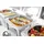 HENDI Chafing Dish, GN 1/2, Spiegelglanz, 4L, 365x345x(H)345mm,