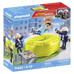 Playmobil® Konstruktions-Spielset Feuerwehrleute mit Luftkissen