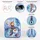Disney Eiskönigin Rucksack 30cm – für Kindergarten & Freizeit - Blau