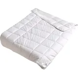 Traumschlaf Alpaka Bettdecke Pako warm, Füllung: 100% Alpakawolle 155x200 cm - weiß