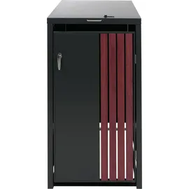 MCW Mülltonnenverkleidung MCW-O67 122 x 68 x 84 cm anthrazit