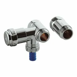 Grohe WAS-Ventil Batterie DN20 Anschluss links für 1/2" chrom