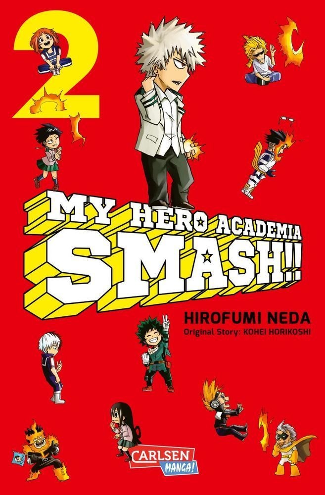 My Hero Academia Smash Bd.2 - Kohei Horikoshi  Hirofumi Neda  Kartoniert (TB)