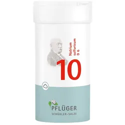 Schüßler-Salze Biochemie Pflüger 10 Natrium Sulfur D6 Pulver
