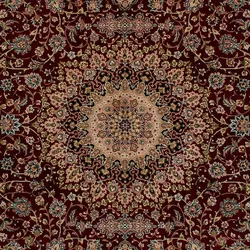 Morgenland Seidenteppich - China Seide - 147630 - 183 x 122 cm - dunkelrot - rechteckig
