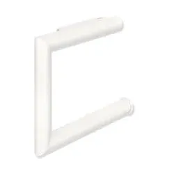 Hewi System 162 Toilettenpapierhalter 162.21.10060DX 137x110mm, d= 15mm, pulverbeschichtet, weiß tiefmatt