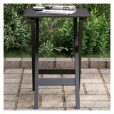 vidaXL Beistelltisch Klappbar 0 x 0 x 0 cm Schwarz