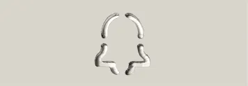 DoorBird D11x Namensschild für eine Ruftaste, Glockensymbol Grauweiß, Edelstahl, pulverbeschichtet, seidenmatt