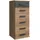 WIMEX Cork 46 x 103 x 40 cm Plankeneiche nachbildung / Grafit