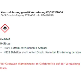 OKS Druckluftspray 400 ml