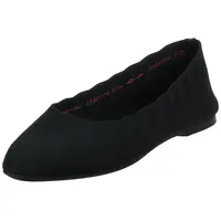 Skechers Herren Cleo – Bewitch – Breit Ballerinas, Schwarz, 40 EU