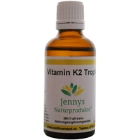 Vitamin K2 Tropfen - 100 ml - für Vegetarier und Veganer - aus Deutschland