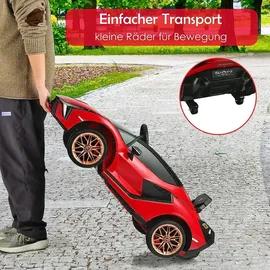 Costway Lamborghini Kinder Elektroauto 12V rot/gelb (COSTWAY)