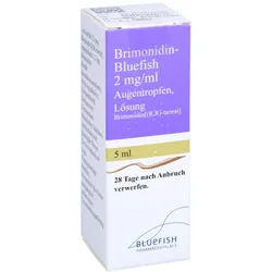 BRIMONIDIN-Bluefish 2 mg/ml Augentropfen 1X5 ml
