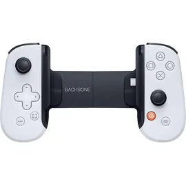Backbone One - PlayStation Edition (USB-C) Mobiler Gaming-Controller für die iPhone 15/ 16-Serien und Android 2. Generation, Gaming Controller , Weiß