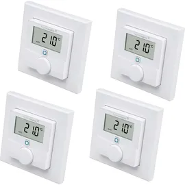Homematic IP Wandthermostat mit Luftfeuchtigkeitssensor 4 Stück
