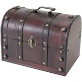HMF 6404-130 Schatztruhe 30 x 20 x 22 cm 1-tlg. braun