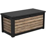 Keter Gartenbox "NORTHWOOD" 623L 157x72x69cm Deckel bis 270kg belastbar, abschließbar braun