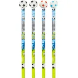 Stylex Bleistift mit Radiergummi 8 St. Blau
