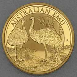 Goldmünze 1oz Emu 2019 (Australien)