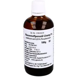 Wasserstoffperoxid Lsg 3%