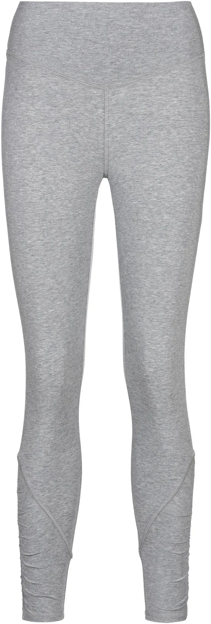 Mandala Tights Damen in melange grey, Größe M - grau