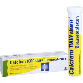MYLAN DURA GMBH Calcium 1000 dura Brausetabletten 20 St.